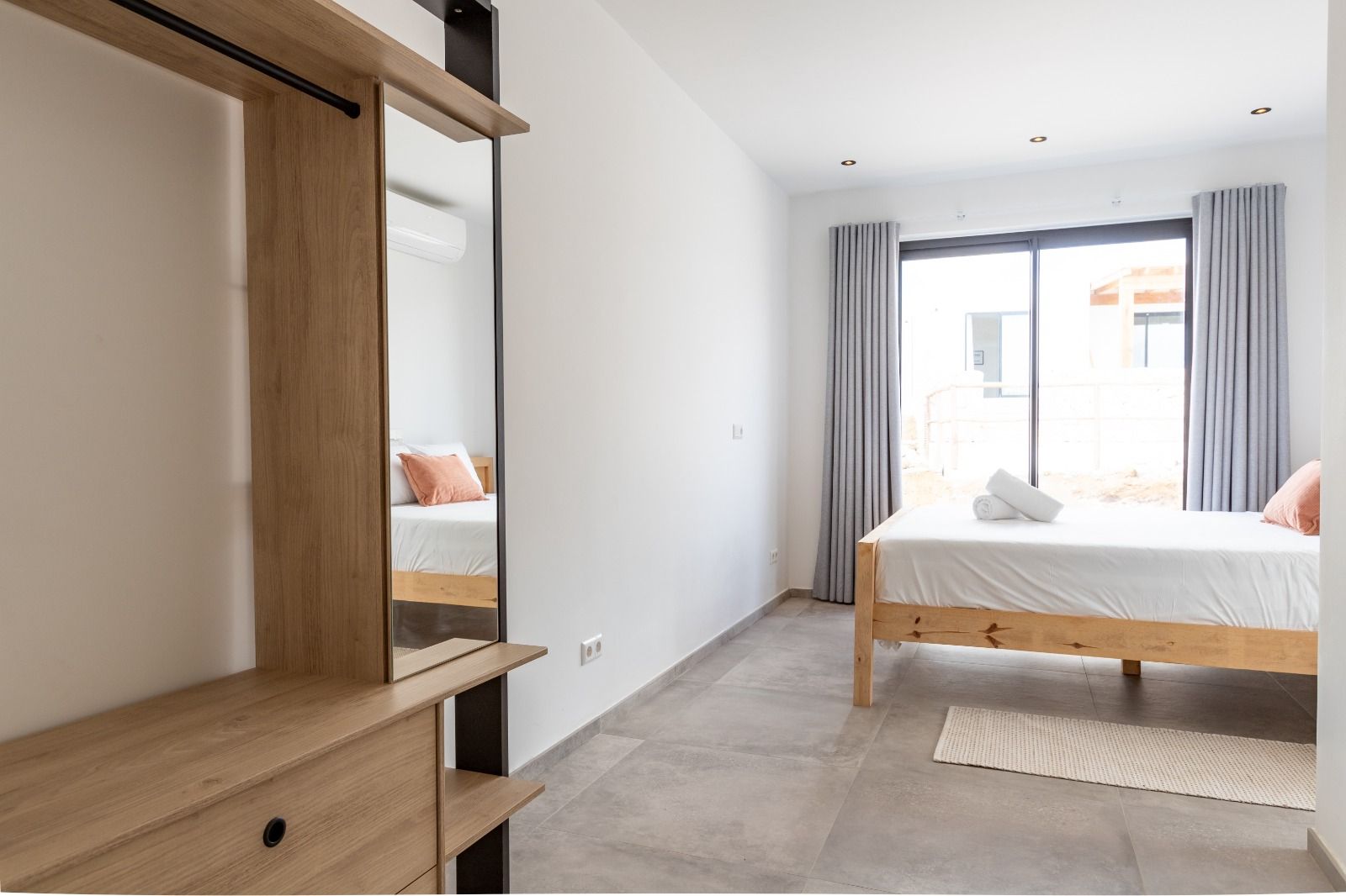 Slaapkamer met eigen badkamer